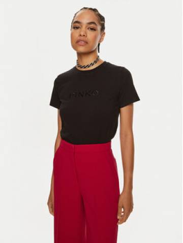 Pinko Футболка Start 101752 A227 Чорний Regular Fit Pinko Футболка Start 101752 A227 Чорний Regular Fit