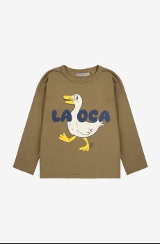Хлопковый детский лонгслив Bobo Choses La Oca