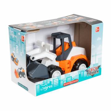 Детская машинка Tigres Tech Truck Экскаватор, от 1 года, 26 см (39477) Детская машинка Tigres Tech Truck Экскаватор, от 1 года, 26 см (39477)