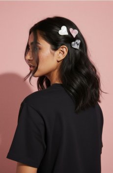 Шпильки для волосся, 4 шт. - різнобарвний