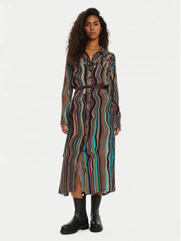 Desigual Сукня-сорочка Charlotte 24WWVW65 Кольоровий Regular Fit Desigual Сукня-сорочка Charlotte 24WWVW65 Кольоровий Regular Fit
