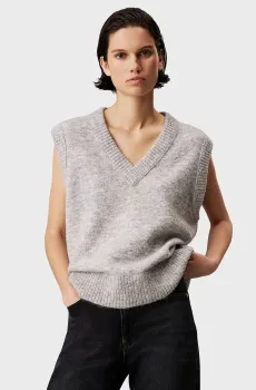 Женский светло-серый жилет TEXTURED Серый XS Calvin Klein Jeans J20J224637