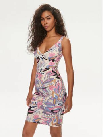 Guess Повсякденна сукня 4GGK36 6724Z Кольоровий Slim Fit Guess Повсякденна сукня 4GGK36 6724Z Кольоровий Slim Fit