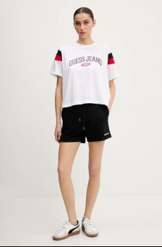 Хлопковые шорты Guess Jeans