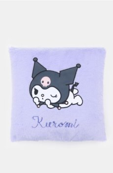 Подушка зі штучного хутра Kuromi - Фіолетовий