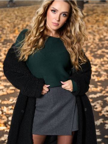 Джемпер - синьо-зелений Джемпер - синьо-зелений