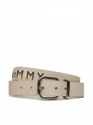 Tommy Jeans Жіночий ремінь Tjw Bold Leather 3.0 AW0AW16255 Écru Tommy Jeans Жіночий ремінь Tjw Bold Leather 3.0 AW0AW16255 Écru