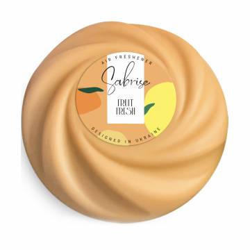 Гелевый освежитель воздуха Sabrise Fruit Fresh, 150 г Гелевый освежитель воздуха Sabrise Fruit Fresh, 150 г
