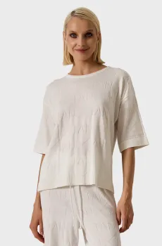 Женский белый джемпер Белый L ANDRE TAN 41010