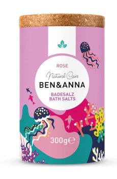 Соль для ванны Ben & Anna Роза, 300 г