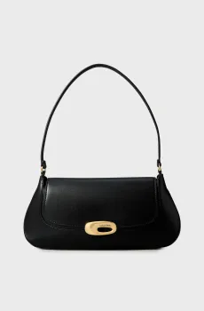 Женская черная сумка HARDWARE FLAP Черный ONESIZE Calvin Klein LV04F3146G