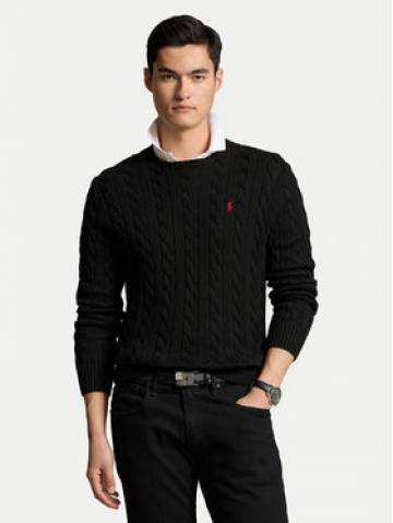 Polo Ralph Lauren Светр Roving 710775885012 Чорний Regular Fit Polo Ralph Lauren Светр Roving 710775885012 Чорний Regular Fit