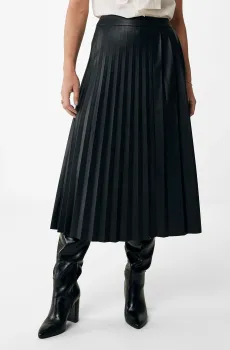 Женская черная плиссированная юбка Черный 38 Mexx MF007400743W