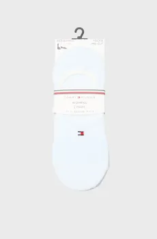 Женские голубые следы (2 пары) MID CUT Голубой 39-42 Tommy Hilfiger 701232981