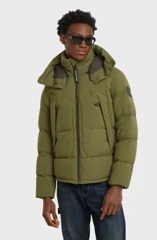 Мужская зеленая куртка G- Whistler Padded Hooded Jacket 2.2 Зеленый L G-Star RAW D25345,D518