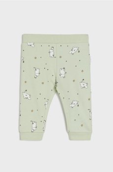Штани regular The Moomins - ментолово-зелений