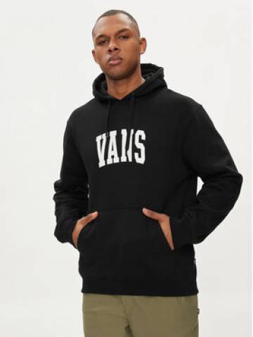 Vans Світшот Vans Arched Po VN000G0N Чорний Regular Fit Vans Світшот Vans Arched Po VN000G0N Чорний Regular Fit