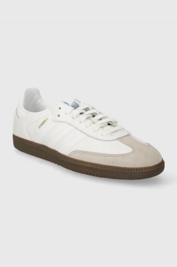 Кроссовки adidas Originals Samba OG цвет белый IE3439 Кроссовки adidas Originals Samba OG цвет белый IE3439