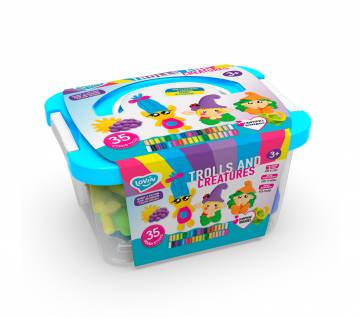 Набір для ліплення Lovin Trolls and creatures box (41220) Набір для ліплення Lovin Trolls and creatures box (41220)