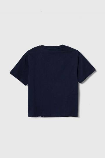Детская хлопковая футболка Emporio Armani с принтом Детская хлопковая футболка Emporio Armani с принтом
