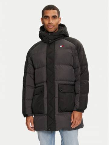 Tommy Jeans Пуховик DM0DM19999 Чорний Regular Fit Tommy Jeans Пуховик DM0DM19999 Чорний Regular Fit