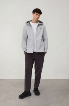 Reserved - Куртка софтшелл с капюшоном - світло-сірий - 474HM-09X
