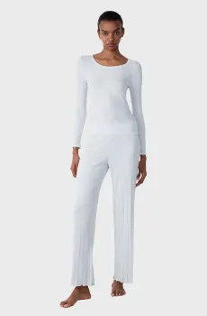 Женский светло-серый лонгслив COLY Серый L Etam 6551346