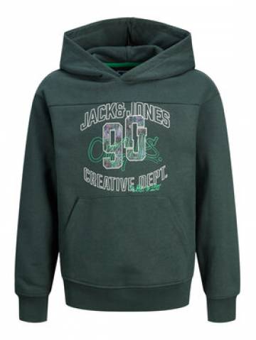 Jack&Jones Junior Світшот 12243086 Зелений Loose Fit Jack&Jones Junior Світшот 12243086 Зелений Loose Fit