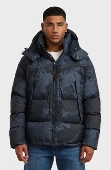Мужская темно-синяя камуфляжная куртка Whistler Синий L G-Star RAW D26885,C441