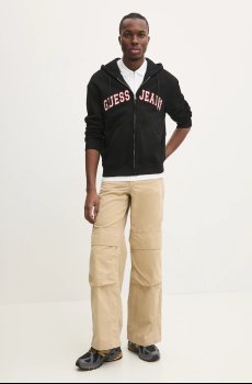 Хлопковые брюки Hugo Blue