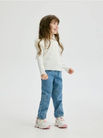 Reserved - GIRLS` JEANS TROUSERS - синій - 772CV-50J Reserved - GIRLS` JEANS TROUSERS - синій - 772CV-50J
