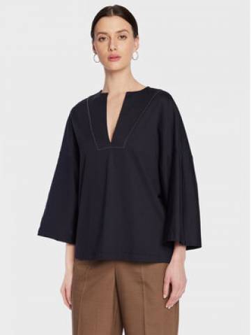 Fabiana Filippi Блузка JED273W136 Cиній Relaxed Fit Fabiana Filippi Блузка JED273W136 Cиній Relaxed Fit