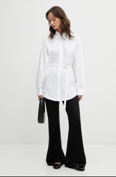 Хлопковая рубашка HUGO Eyane