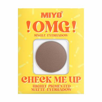 Матовые тени для век Miyo !OMG! Check Me Up Matte Eyeshadow 14 Brownie, 1.3 г Матовые тени для век Miyo !OMG! Check Me Up Matte Eyeshadow 14 Brownie, 1.3 г
