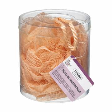 Мочалка банная Titania из синтетических материалов в коробке