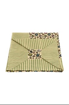 Хлопковое покрывало Doing Goods Disco Leopard 220 x 140 cm