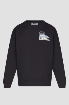 Мужской черный свитшот Черный XXL Guess Z4GQ20.KBK32;JBLK