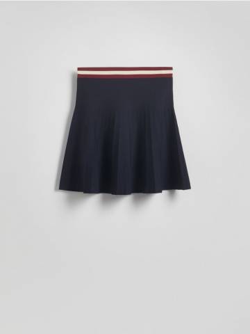 Reserved - LADIES` SKIRT - темно-синій - 565GC-59X Reserved - LADIES` SKIRT - темно-синій - 565GC-59X