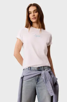 Женская белая футболка CLASSIC RESORT Белый L Calvin Klein Jeans LV047G814G