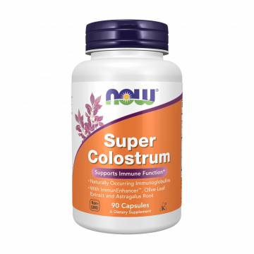 Молозиво NOW foods Super Colostrum 500 мг, 90 капсул Молозиво NOW foods Super Colostrum 500 мг, 90 капсул