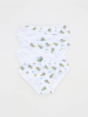 Reserved - GIRLS` BRIEFS MULTI - білий - 498CZ-00X Reserved - GIRLS` BRIEFS MULTI - білий - 498CZ-00X