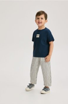 Reserved - Бавовняна футболка, набір з 3 - бежевий - 028IY-08X