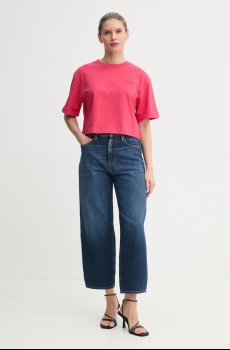 Хлопковая футболка Pinko