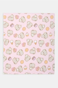 Плед Pusheen the Cat - пастельний рожевий