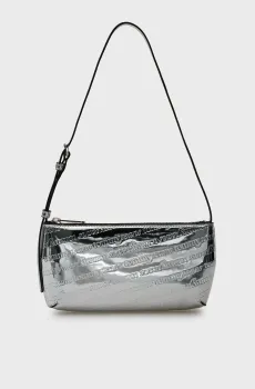 Женская серебристая сумка MUST Серебряный ONESIZE Tommy Jeans AW0AW18009