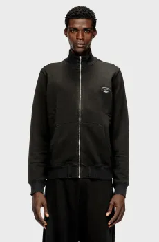 Мужская черная спортивная кофта FELPA Черный XXL Diesel A21873 0BKBW