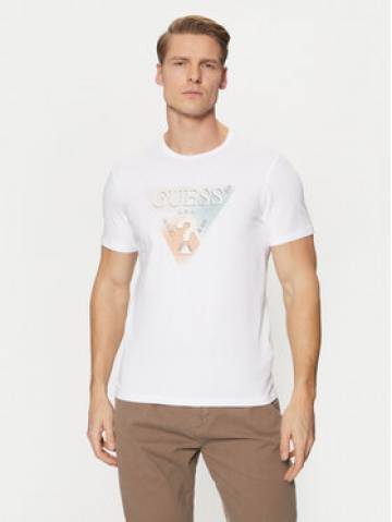 Guess Футболка M5RI14 J1314 Білий Slim Fit Guess Футболка M5RI14 J1314 Білий Slim Fit