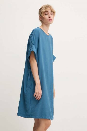 Платье Bruuns Bazaar CressBBGigi dress цвет бирюзовый mini oversize BBW3477N Платье Bruuns Bazaar CressBBGigi dress цвет бирюзовый mini oversize BBW3477N