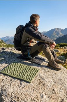 Набір пляжних килимків 2 pack - світло-оливковий