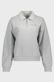 Женская серая спортивная кофта FRENCH TERRY Серый L Calvin Klein Jeans LV047E824G